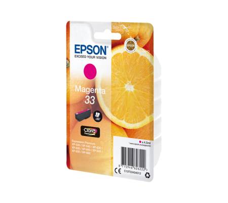 Cartuccia ink - 33 - magenta - 6,4 ml - Epson - C13T33434012 - 8715946626222 - DMwebShop