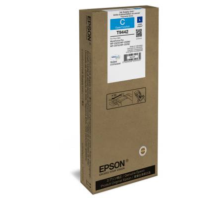 Cartuccia ink - ciano - T9442 - 19,9 ml - Epson - C13T944240 - 8715946645315 - DMwebShop
