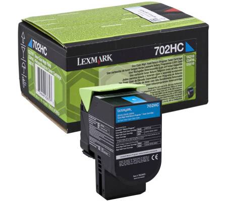 Toner - ciano - Return program - 3000 pagine - Lexmark - 70C2HC0 - 734646436793 - DMwebShop
