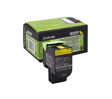 Toner - giallo - Return program - 2000 pagine - Lexmark - 80C2SY0 - 734646481311 - DMwebShop