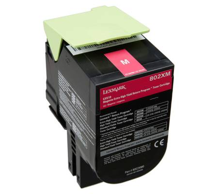 Toner - magenta - Return program - 4000 pagine - Lexmark - 80C2XM0 - 734646481342 - DMwebShop