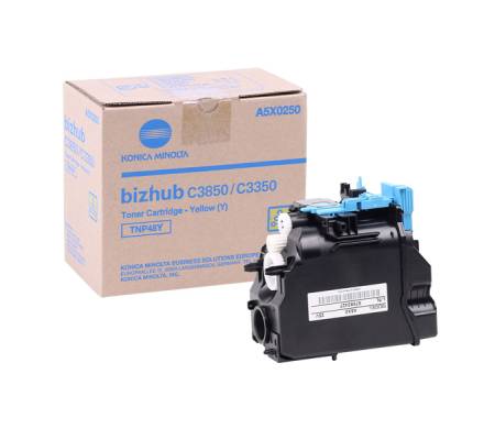 Toner - giallo - 10000 pagine - Konica Minolta - A5X0250 - 39281059018 - DMwebShop