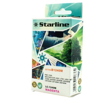 Cartuccia ink - per Brother - magenta - LC1240M - 12 ml - Starline - JNBR1240M - 8025133108364 - DMwebShop
