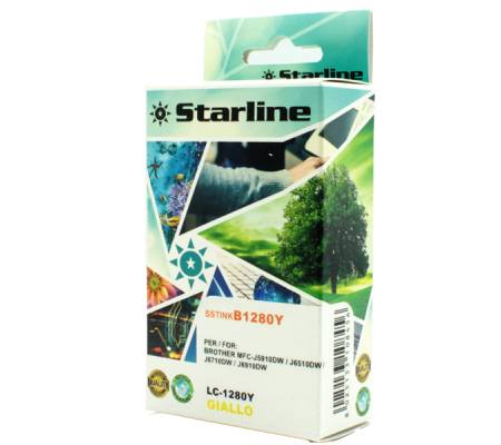 Cartuccia compatibile inchiostro - giallo - per Brother - LC-1280XLY - 16,6 ml - Starline - JNBR1280Y - 8025133108456 - DMwebShop