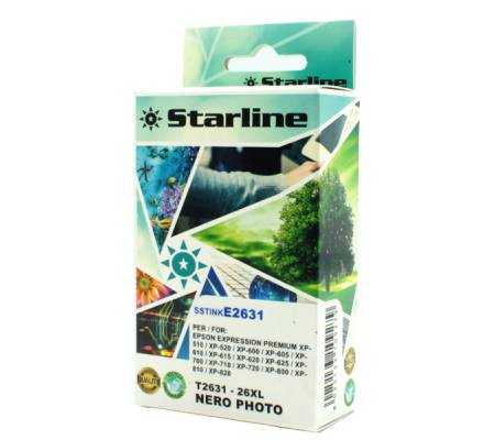 Cartuccia ink - per Epson - nero Photo - C13T26314012 - 26XL -11 ml - Starline - JNEP26PB - 8025133109279 - DMwebShop
