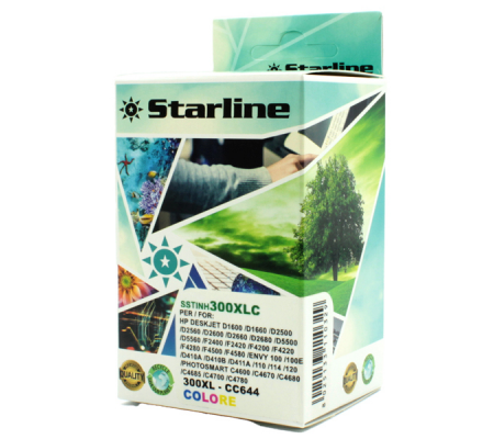 Cartuccia ink - colori - per Hp - 300XL - Starline - JRHP300XLC - 8025133110329 - DMwebShop