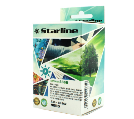 Cartuccia ink - nero - per Hp - 336 - Starline - JRHP336 - 8025133110350 - DMwebShop