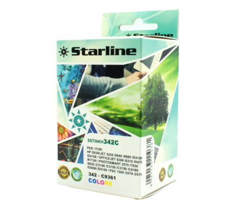 Cartuccia ink - colori - per Hp - 342c - Starline - JRHP342 - 8025133110381 - DMwebShop