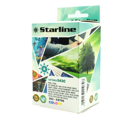 Cartuccia ink - colori - per Hp - 343 - C8766EE - Starline - JRHP343 - 8025133110398 - DMwebShop