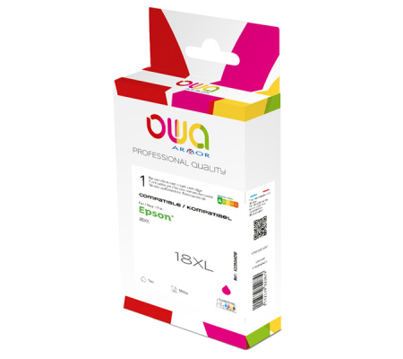 Cartuccia - per Epson - magenta - T181340 XL - 9 ml - Armor - K20504OW - DMwebShop