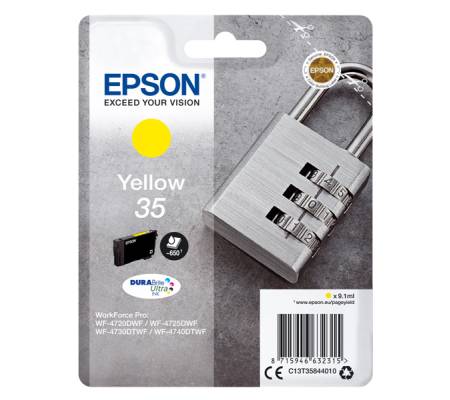 Cartuccia ink - 35 - giallo - 9,1 ml - Epson - C13T35844010 - 8715946632315 - DMwebShop