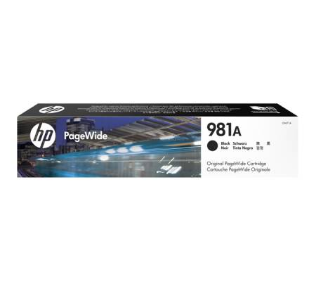 Cartuccia ink - 981A - nero - 6000 pagine - Hp - J3M71A - 888793202098 - DMwebShop