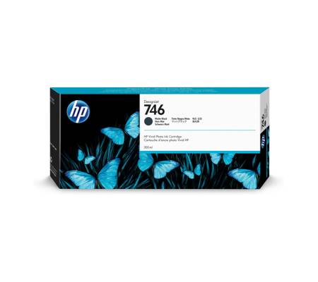 Cartuccia ink - 746 - nero opaco - 300 ml - Hp - P2V83A - 191628213580 - DMwebShop