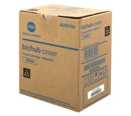 Toner - nero - 5000 pagine - Konica Minolta - A0X5154 - 39281060243 - DMwebShop