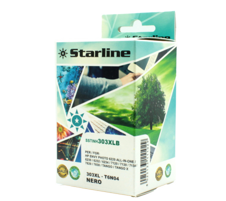 Cartuccia Ink - per Hp - nero - 303XL - 24 ml - Starline - JRHP303XLB - 8025133111029 - DMwebShop