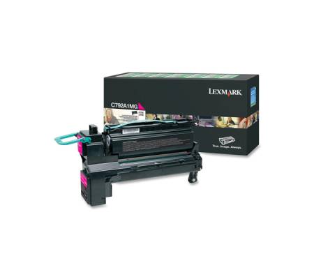 Toner - magenta - Return program - 6000 pagine - Lexmark - C792A1MG - 734646194679 - DMwebShop