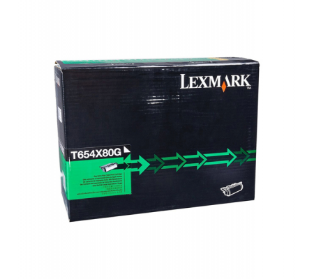 Toner - nero - 36000 pagine - Lexmark - T654X80G - 734646091312 - DMwebShop