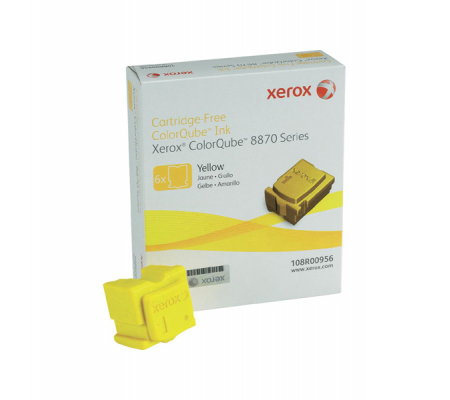 Scatola 6 sticks - giallo - 17300 pagine - Xerox - 108R00956 - 095205761467 - DMwebShop