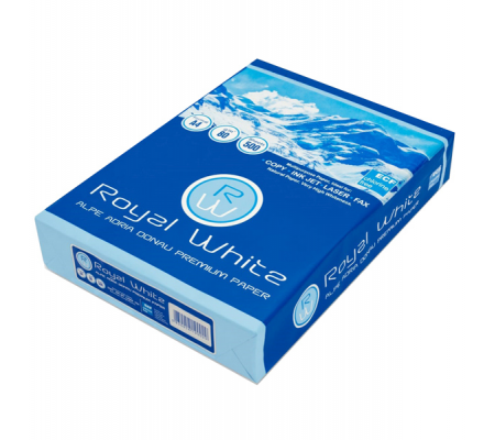 Carta da fotocopie - A4 - 80 gr - bianco - 500 fogli - Royal White - RW80 - DMwebShop