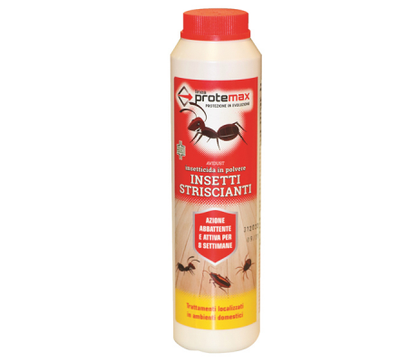 Insetticida per insetti striscianti - in polvere - 200 gr - Protemax - PROTE305 - 8005831011012 - DMwebShop