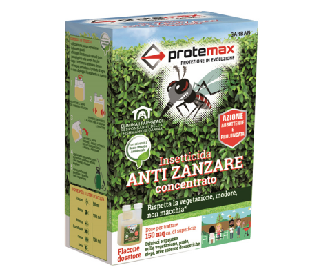 Insetticida antizanzare concentrato - 100 ml - Protemax - PROTE180 - 8005831012699 - DMwebShop