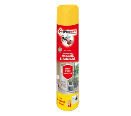 Insetticida spray mosche e zanzare - 500 ml - Protemax - PROTE350 - 8005831011050 - DMwebShop