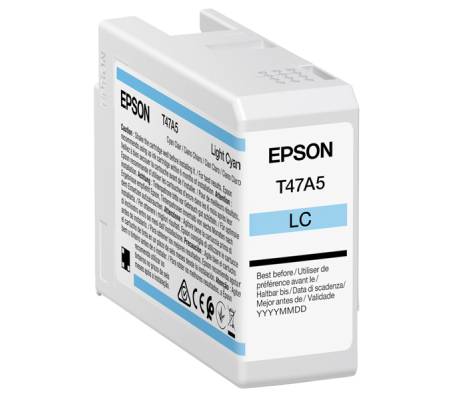 Cartuccia UltraCrome Pro 10 - ciano Chiaro - 50 ml - Epson - C13T47A500 - 8715946680941 - DMwebShop