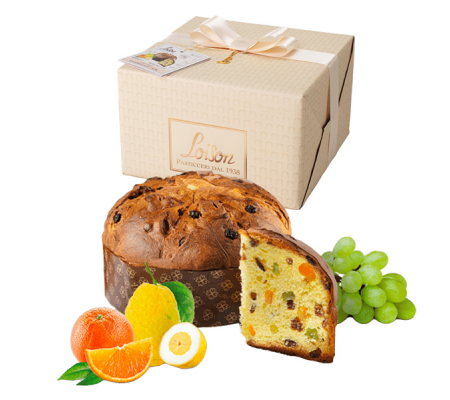 Panettone Classico - Linea Top Genesi - tradizionale - 1000 gr - Loison - 943 - DMwebShop