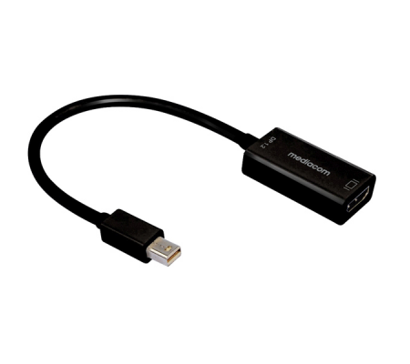 Adattatore da porta mini display a HDMI - Mediacom - MD-M202 - 8028153121788 - DMwebShop