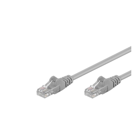 Cavo di rete CAT5e UTP - 5 metri - grigio - Mediacom - M-CRPM5GR - DMwebShop