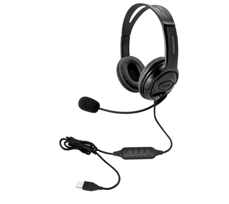 Cuffia - con microfono USB - Mediacom - M-AP975 - DMwebShop