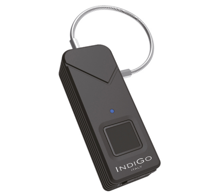 Lucchetto Indico Lock2 - con impronta digitale - Mediacom - MI-LOCK200 - 8028153103784 - DMwebShop