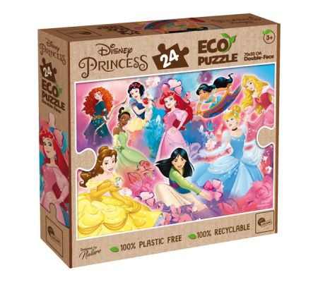 Puzzle maxi eco Disney Princess - 24 pezzi - Lisciani - 91829 - 8008324091829 - DMwebShop