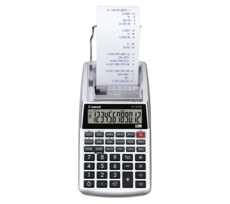Calcolatrice scrivente - P1-DTSC II EMEA HWB - grigio - Canon - 2304C001 - 4549292105988 - DMwebShop