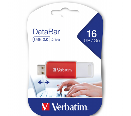 Chiavetta USB - Rosso - 16 Gb - Verbatim - 49453 - 023942494539 - DMwebShop