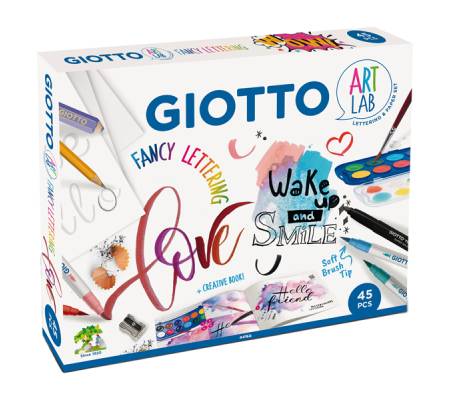 Laboratorio artistico Fancy Lettering - Giotto - F582100 - 8000825040474 - DMwebShop