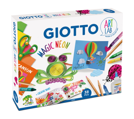 Laboratorio artistico neon - Giotto - F582200 - 8000825050916 - DMwebShop