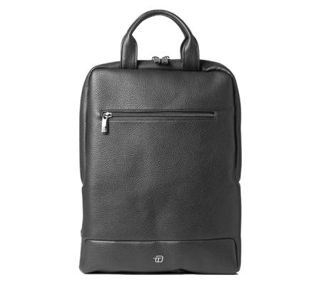 Zaino slim Gate Trended - 28 x 38 x 10 cm - ecopelle - nero - InTempo - 9232GAT34 - 8029221835439 - DMwebShop