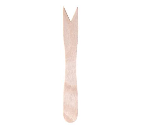 Forchettina monouso in legno - 8,5 cm - conf. 100 pezzi - Signor Bio - WCF002BIO100C - 8055715780633 - DMwebShop