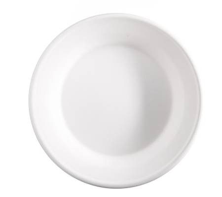 Piatto fondo monouso - rotondo - 680 ml - canna da zucchero - bianco - conf. 50 pezzi - Signor Bio - BBC004BIO50B - 8055715781074 - DMwebShop