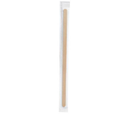 Palettina caffe' - in busta singola - 11 cm - legno - conf. 100 pezzi - Signor Bio - WCS006BIO100C - 8055715780954 - DMwebShop