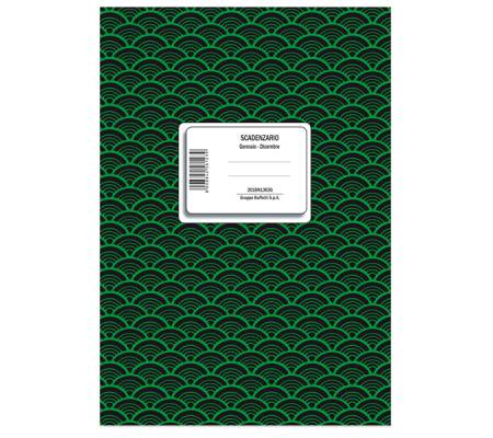 Registro scadenziario spiralato Gennaio-Dicembre - 10 pagine per mese - 24 x 17 cm - Data Ufficio - 2016N1363G - 8008842581239 - DMwebShop