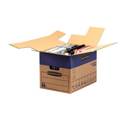 Scatola Smooth Move Prime - per traslochi - 37,5 lt - conf. 5 pezzi - Bankers Box - 6205201 - 50043859607032 - DMwebShop