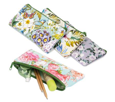 Bustina Nature Flowers Monocromo - 22 x 10 cm - tessuto - fantasie assortite - conf. 24 pezzi - Pigna - 023264900 - 8005235209145 - DMwebShop