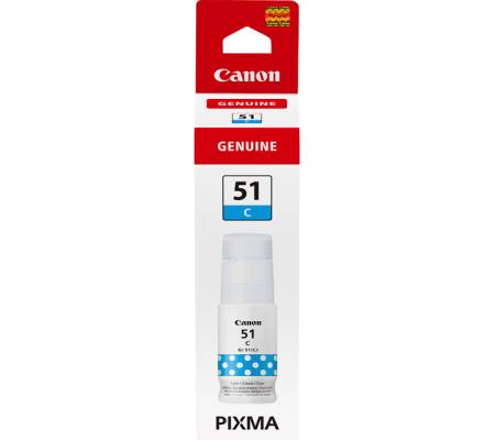 Flacone originale inchiostro - ciano - GI-51 C - 7700 pagine - Canon - 4546C001 - 4549292169829 - DMwebShop