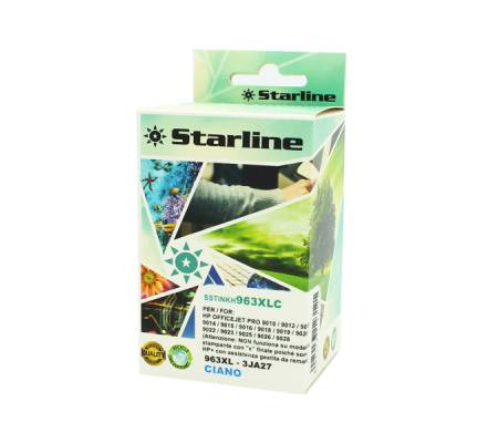 Cartuccia Ink - per HP - 963 XL - ciano - 58 ml - Starline - JRHP963C - 8025133123121 - DMwebShop
