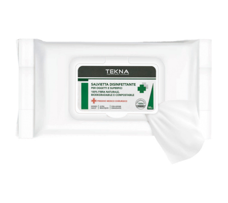 Salviette disinfettanti per superfici - 50 pezzi - Tekna - k026 - 8009110030350 - DMwebShop