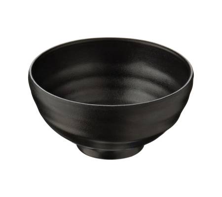 Ciotola in melamina - Ø 11,4 x 5,8 cm - nero - Leone - T8222 - 8024112010636 - DMwebShop