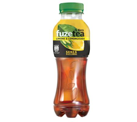 Fuze tea - in bottiglia - 400 ml - gusto limone zero - conf. 12 pezzi - Coca Cola - COFLZ4 - 5449000255389 - DMwebShop