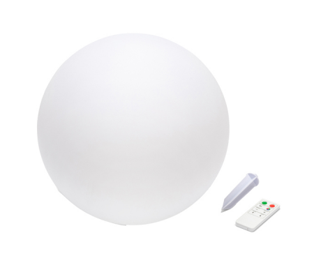 Palla LED RGB Solar Nova XL - a ricarica solare - Ø 30 cm - Velamp - SL532 - DMwebShop
